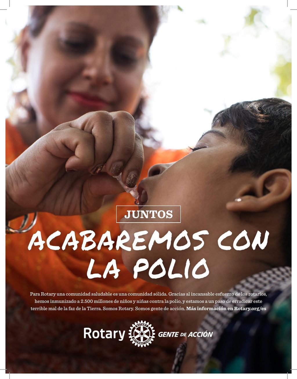 Rotarios del Distrito 4170 en una jornada de servicio comunitario