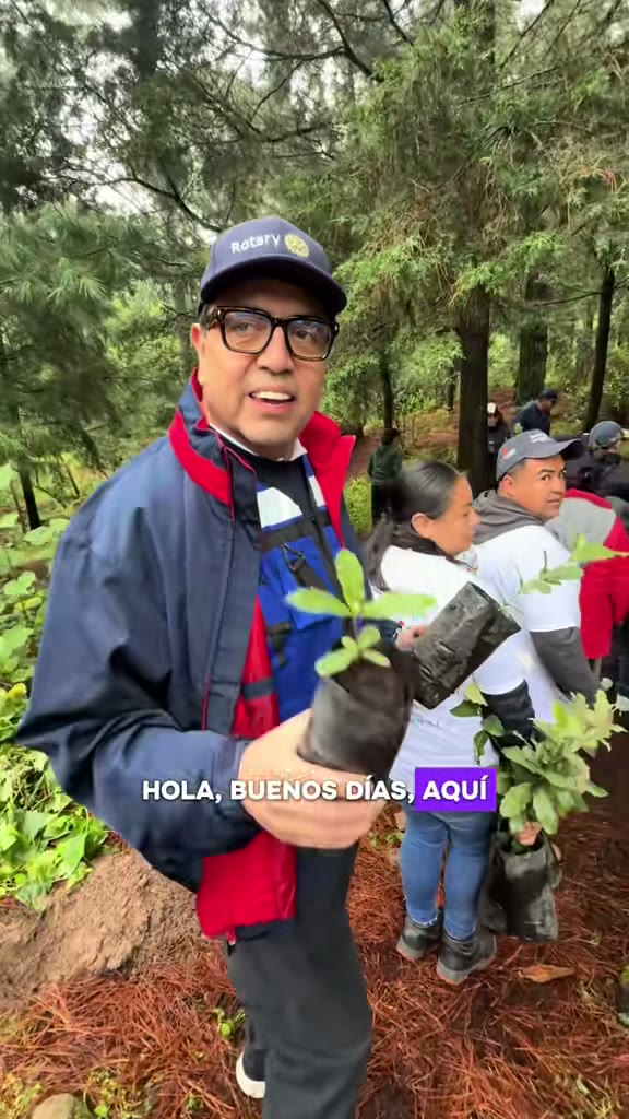Reforestación histórica en el Ajusco: más de 2,000 árboles plantados